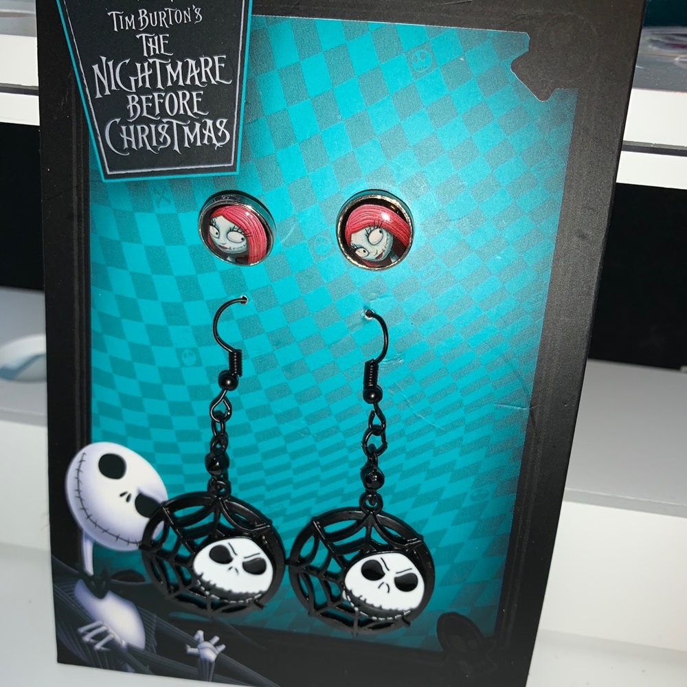 The nightmare before Christmas earrings